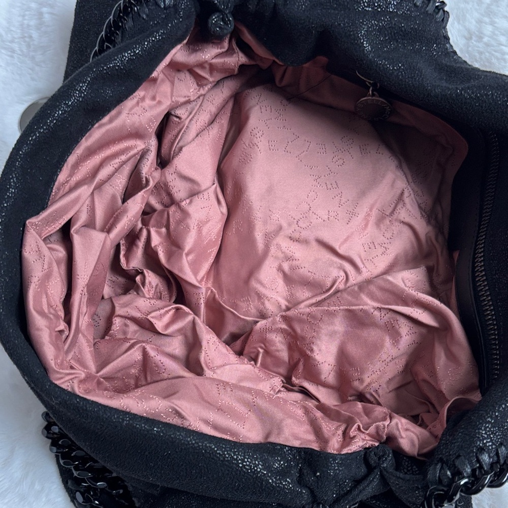 Stella McCartney Falabella Black Chain Handle Women's Bag - Picture 8 of 15